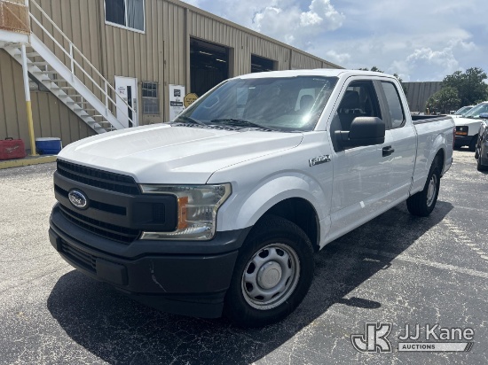 (West Palm Beach, FL) 2018 Ford F150 Extended-Cab Pickup Truck Runs & Moves) (FL Residents Purchasin