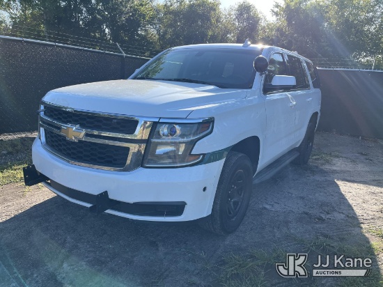 (Tampa, FL) 2017 Chevrolet Tahoe Police Package 4-Door Sport Utility Vehicle, Pinellas County Sherif