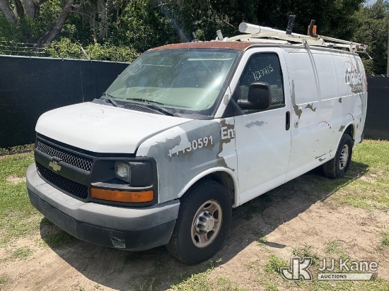 (Tampa, FL) 2011 Chevrolet Express G2500 Cargo Van Runs & Moves) (Engine Performance Concerns)(FL Re