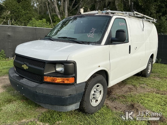 (Tampa, FL) 2017 Chevrolet Express G2500 Cargo Van Runs & Moves) (Dash Warning Indicators On)(FL Res