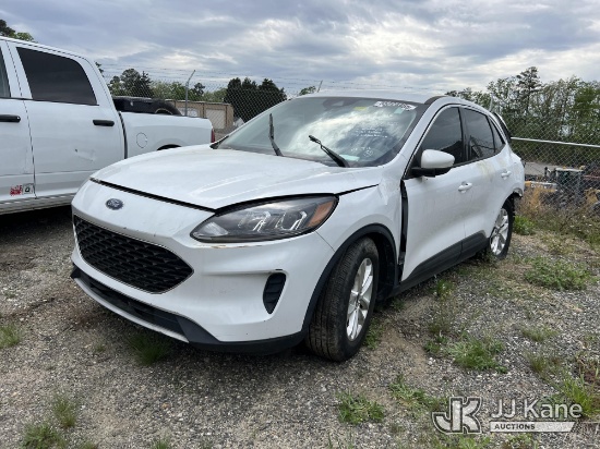 (Chester, VA) 2021 Ford Escape 4-Door Sport Utility Vehicle Wrecked, Not Running, Condition Unknown,