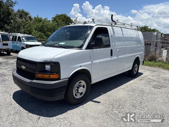 (West Palm Beach, FL) 2017 Chevrolet Express G2500 Cargo Van Runs & Moves) (FL Residents Purchasing