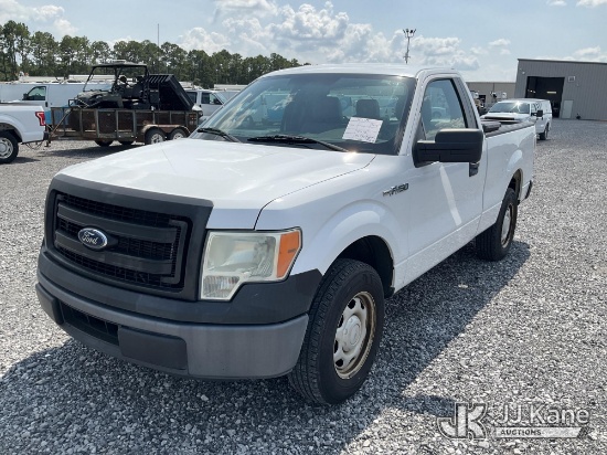 (Hammond, LA) 2014 Ford F-150 Pickup Truck Runs & Moves, Exterior Defects- See Pictures, Dash Warnin