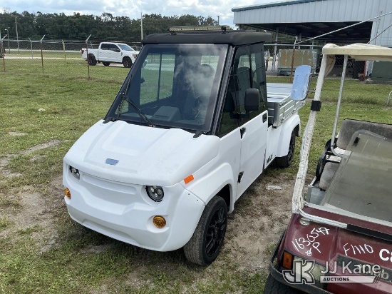 (Tampa, FL) 2022 Westward Industries Max EV LSV Low Speed Vehicle Runs & Moves)(Charger In Office)(E