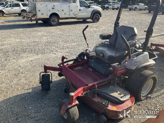 (Villa Rica, GA) Exmark LZX801GKA606A1 Zero Turn Riding Mower Not Running, Condition Unknown) (Missi