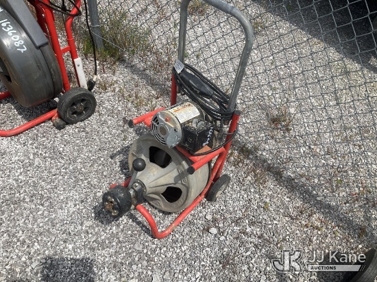 (Verona, KY) Ridgid Drain Snake NOTE: This unit is being sold AS IS/WHERE IS via Timed Auction and i