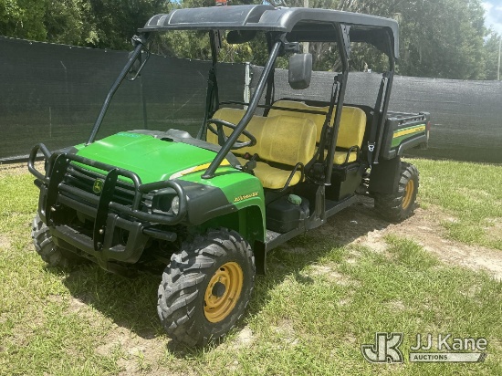 (Tampa, FL) 2018 John Deere Gator 855M 4 Passenger Side by Side Utility Cart Non-Titled) (Runs & Mov