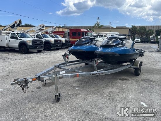 (West Palm Beach, FL) 2018 Two Wave Runners (1) Bombardier Sea Doo YDV45012C818 Seller States: Runs)
