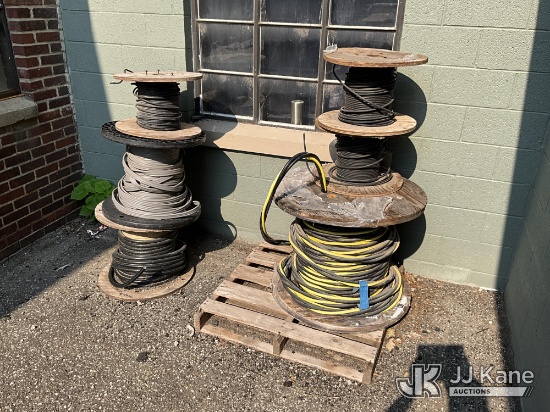 (Louisville, KY) (6) Spools of Various Wire NOTE: This unit is being sold AS IS/WHERE IS via Timed A