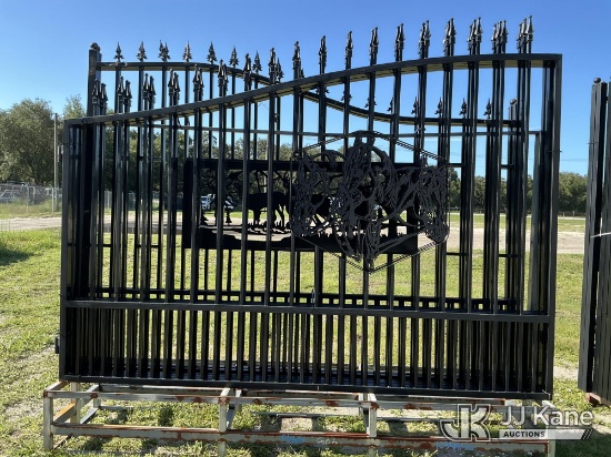 (Tampa, FL) 3 Sets Of Iron Gates Bi-Parting For 20Ft Condition Unknown