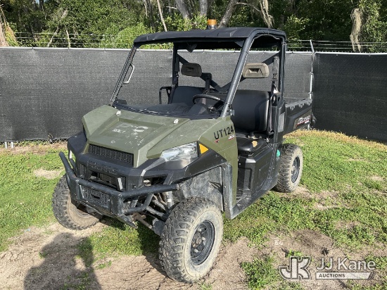 (Tampa, FL) 2018 Polaris Ranger All-Terrain Vehicle, Odometer In KM Non-Titled) (Runs & Moves) (Engi