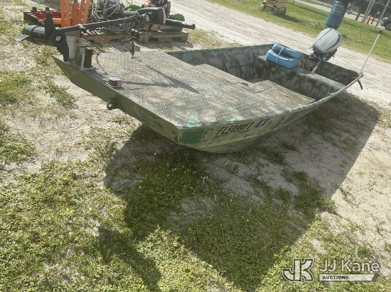 (Tampa, FL) 1989 Lowe Jon Boat Condition Unknown