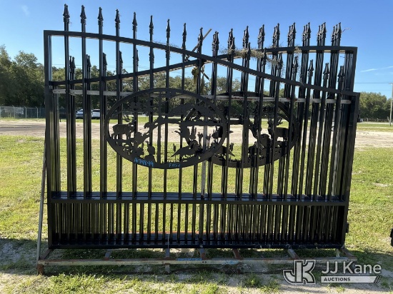 (Tampa, FL) 3 Sets Of Iron Gates Bi-Parting For 20Ft Condition Unknown