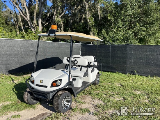 (Tampa, FL) Cushman 6 Passenger Golf Cart Not Running, Condition Unknown) (Charger In Office