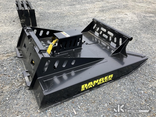 (China Grove, NC) 68 In Skid Steer Brush Cutter (New/Unused) NOTE: This unit is being sold AS IS/WHE