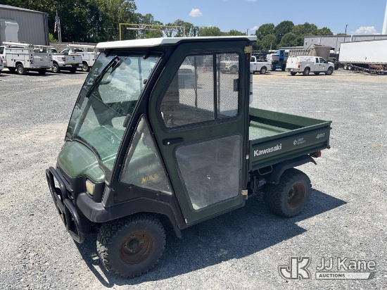 (China Grove, NC) 2002 Kawasaki MULE 3010 Yard Cart, Duke unit Runs & Moves