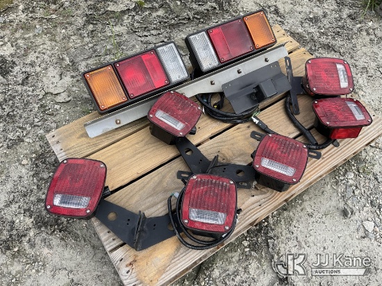 (Chester, VA) 1 Truck Taillight Bar & 3 Sets Assorted Truck Taillights NOTE: This unit is being sold
