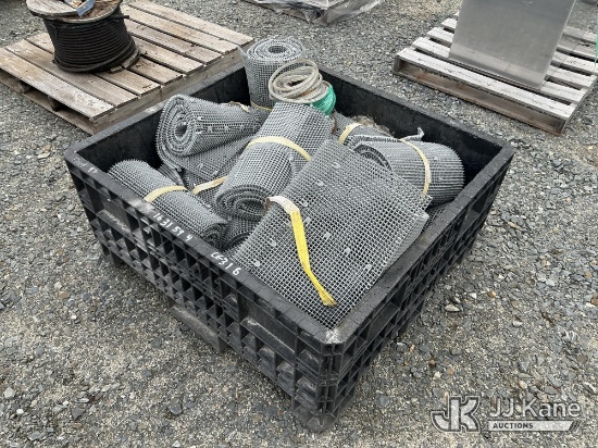 (China Grove, NC) Miscellaneous Rolls of Floor Mats & One Spool of Rope Light (New) NOTE: This unit