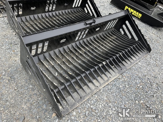(China Grove, NC) 84 In Skid Steer Rock Bucket (New/Unused) NOTE: This unit is being sold AS IS/WHER