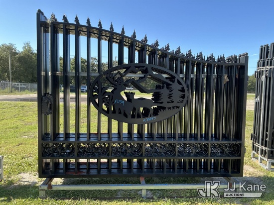 (Tampa, FL) 5 Sets Of Iron Gates Bi-Parting For 20Ft