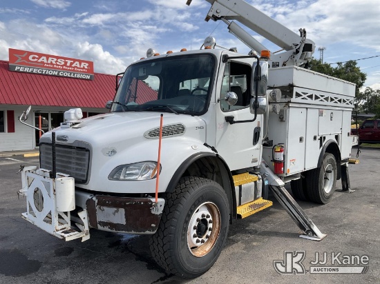 (Ocala, FL) Altec L42M, Over-Center Material Handling Bucket Truck rear mounted on 2012 Freightliner