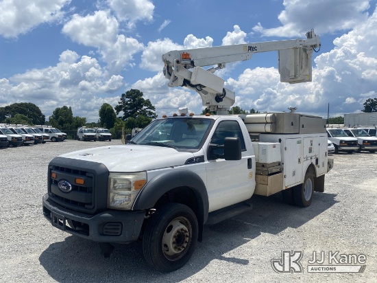 (Villa Rica, GA) Altec AT200A, Telescopic Non-Insulated Bucket Truck mounted behind cab on 2015 Ford