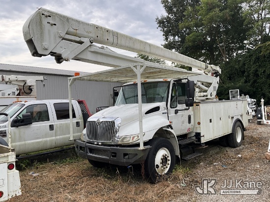 (Clay, KY) HiRanger/Telelect 5TC-55, Material Handling Bucket Truck rear mounted on 2009 Internation