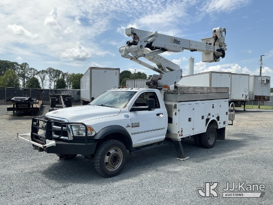 (China Grove, NC) Altec AT41MH, Articulating & Telescopic Material Handling Bucket Truck mounted beh