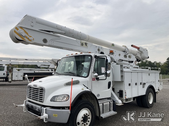 (Verona, KY) Altec AA55E-MH, Material Handling Bucket Truck rear mounted on 2018 Freightliner M2 106