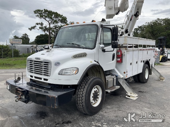 (Ocala, FL) Altec AA55E, Material Handling Bucket Truck rear mounted on 2015 Freightliner M2 106 4x4