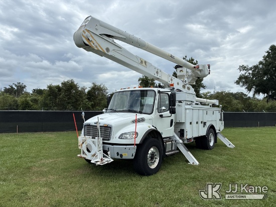 (Tampa, FL) Altec AN55E, Material Handling Bucket Truck rear mounted on 2016 Freightliner M2 106 Uti