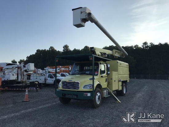 (Mount Airy, NC) Altec LR760, Over-Center Bucket Truck mounted behind cab on 2017 Freightliner M2 10