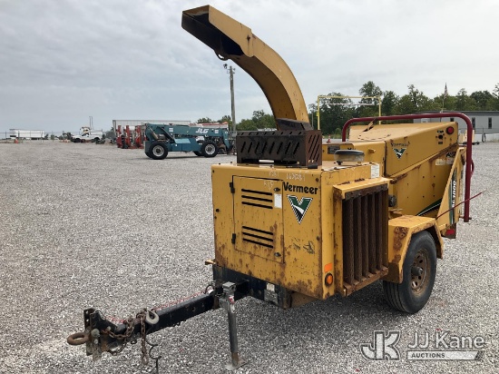 (Verona, KY) 2017 Vermeer BC1000XL Chipper (12in Drum), trailer mtd Runs & Operates) (Corrosion, Jac
