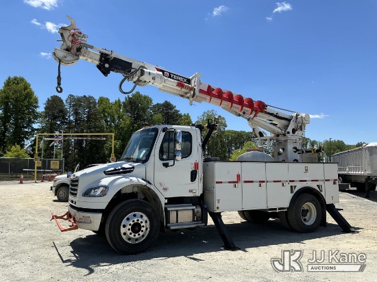 (China Grove, NC) Terex C4047, Digger Derrick rear mounted on 2025 Freightliner M2 106 Utility Truck