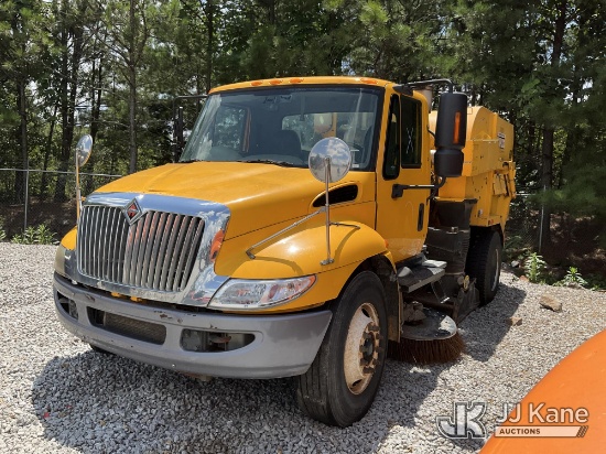 (Villa Rica, GA) 2016 International 4300 Street Sweeper Truck Not Running, Condition Unknown, Exteri
