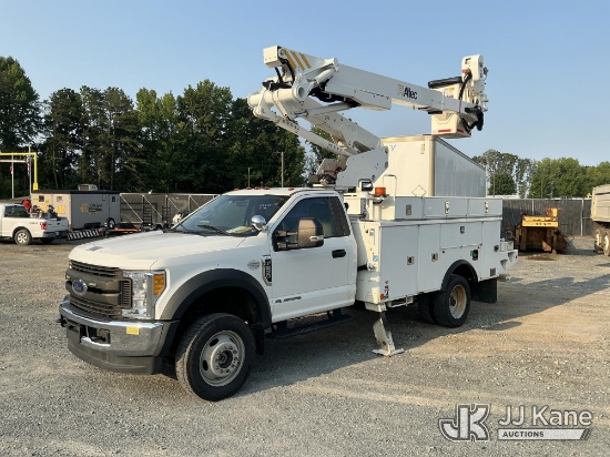 (China Grove, NC) Altec AT41-MH, Articulating & Telescopic Material Handling Bucket Truck mounted be