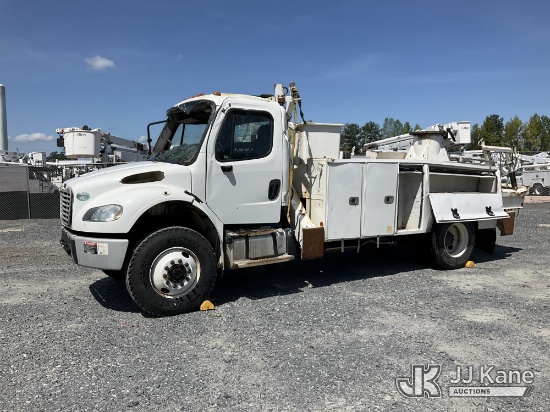 (China Grove, NC) 2017 Freightliner M2 106 4X4 Utility Truck, Former Digger Derrick Not Running Cond