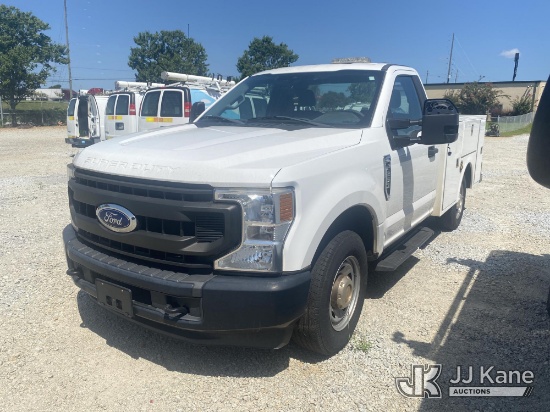 (Villa Rica, GA) 2020 Ford F-250 SD Service Truck, (Southern Company Unit) Not Running, Condition Un