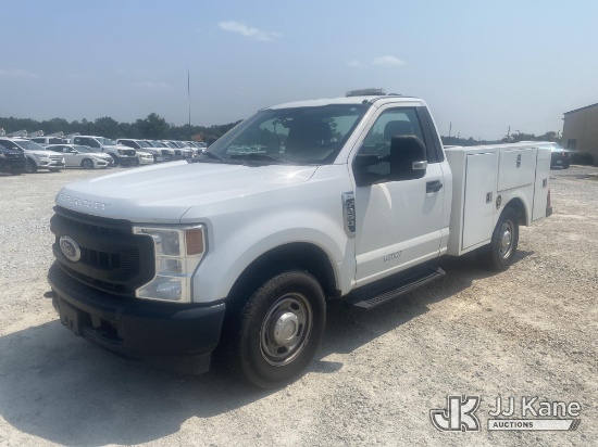 (Villa Rica, GA) 2020 Ford F-250 SD Service Truck, (Southern Company Unit) Runs & Moves) (Exterior D