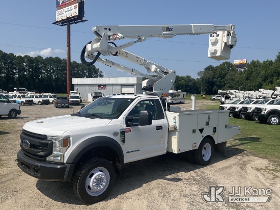 (Florence, SC) Altec AT40G, Articulating & Telescopic Bucket Truck mounted behind cab on 2020 Ford F