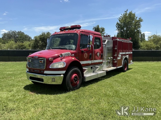 (Tampa, FL) 2006 Freightliner M2 Medium Duty Fire Truck, State of Florida Unit Runs, Moves & Operati