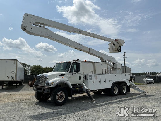 (China Grove, NC) Altec A77T, Articulating & Telescopic Material Handling Bucket Truck rear mounted