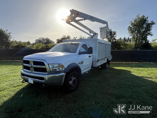 (Tampa, FL) Altec AT248F, Articulating & Telescopic Non-Insulated Bucket Truck mounted on 2015 RAM 5