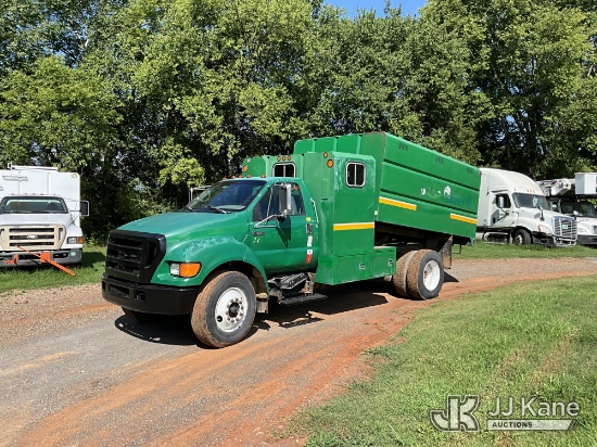 (Kodak, TN) 2007 Ford F-650 Chipper Dump Truck Runs & Moves