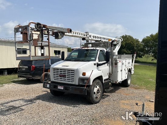 (Kodak, TN) Altec AT40C, Telescopic Non-Insulated Cable Placing Bucket Truck rear mounted on 2005 GM