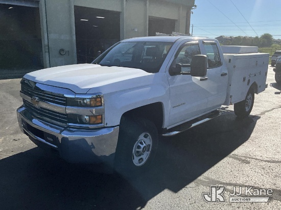 (Owensboro, KY) 2015 Chevrolet Silverado 2500HD 4x4 Extended-Cab Enclosed Service Truck, Electric Co