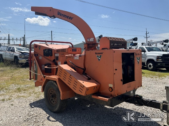 (Elizabethtown, KY) 2015 Vermeer BC1000XL Chipper (12in Drum), trailer mtd. No Title (Certificate OF