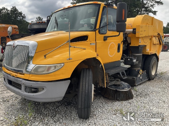 (Villa Rica, GA) 2015 International 4300 Street Sweeper Truck Not Running, Condition Unknown