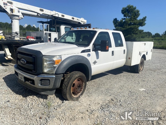 (Villa Rica, GA) 2016 Ford F-450 SD Crew-Cab Service Truck Not Running, Condition Unknown