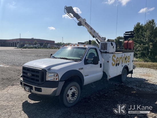 (Louisville, KY) 2007 Ford F-550 Mechanics Service Truck Runs, Moves & Operates